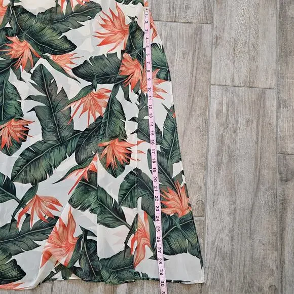 Show Me Your Mumu Hacienda Maxi Dress Womens M Paradise Found Tropical Resort - Picture 6 of 13